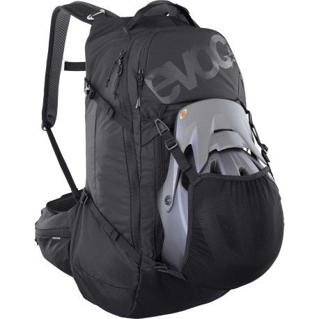Backpack with Dorsal EVOC TRAIL PRO BLACKLINE 26 L Black