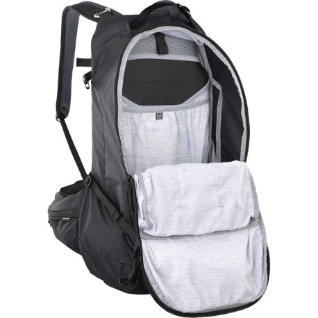 Backpack with Dorsal EVOC TRAIL PRO BLACKLINE 26 L Black
