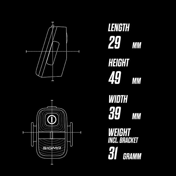 Rear lighting SIGMA NYTE 10