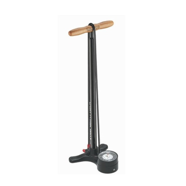 LEZYNE SPORT DRIVE FLOOR Fotpump Svart
