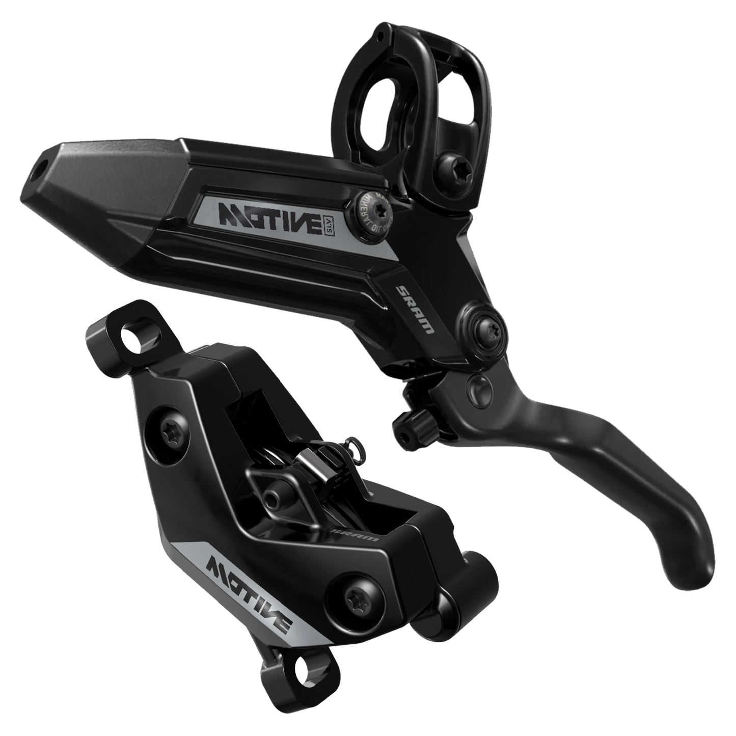 Par SRAM MOTIVE SILVER-bromsar Svart