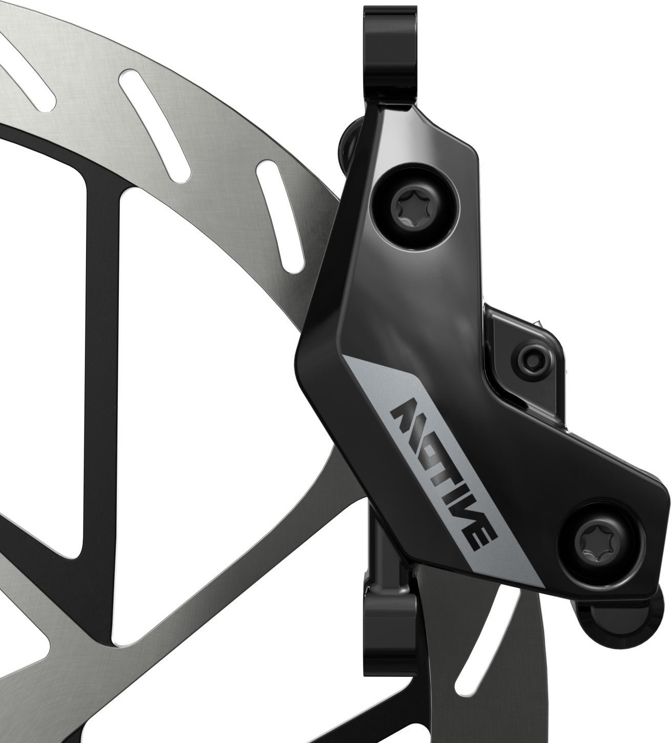 SRAM MOTIVE SILVER rear brake Black