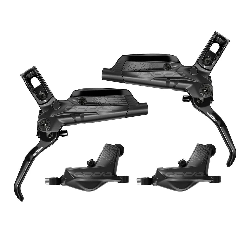 Par SRAM CODE R Discless-bromsar i metall Svart