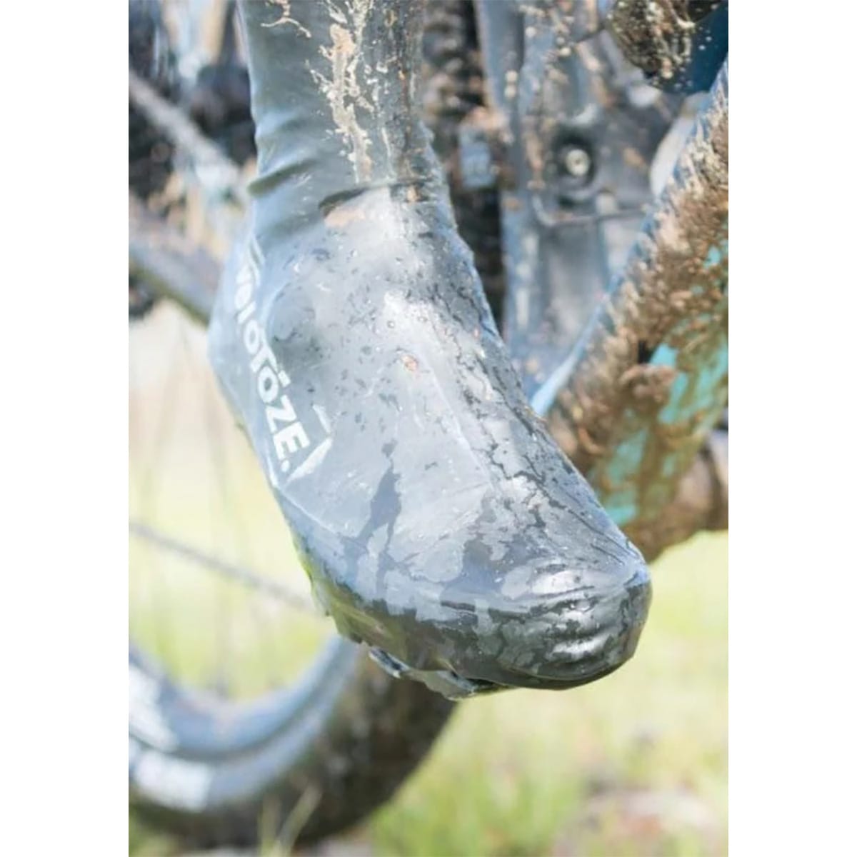 VELOTOZE HAUTES 2.0 SUPER STRONG skoöverdrag svart/vit