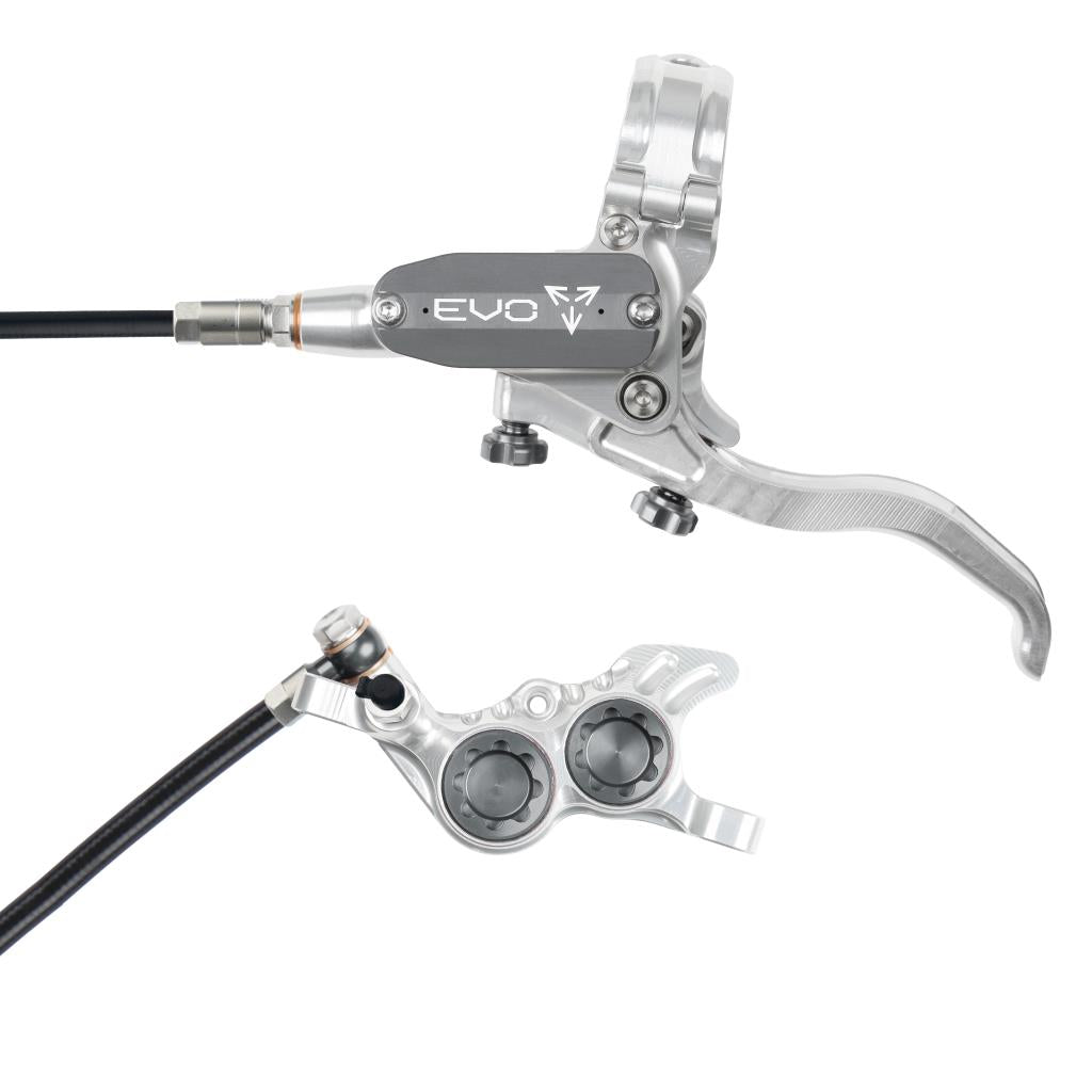 HOPE TECH 4 EVO GR4 Frambroms Silver/Rök