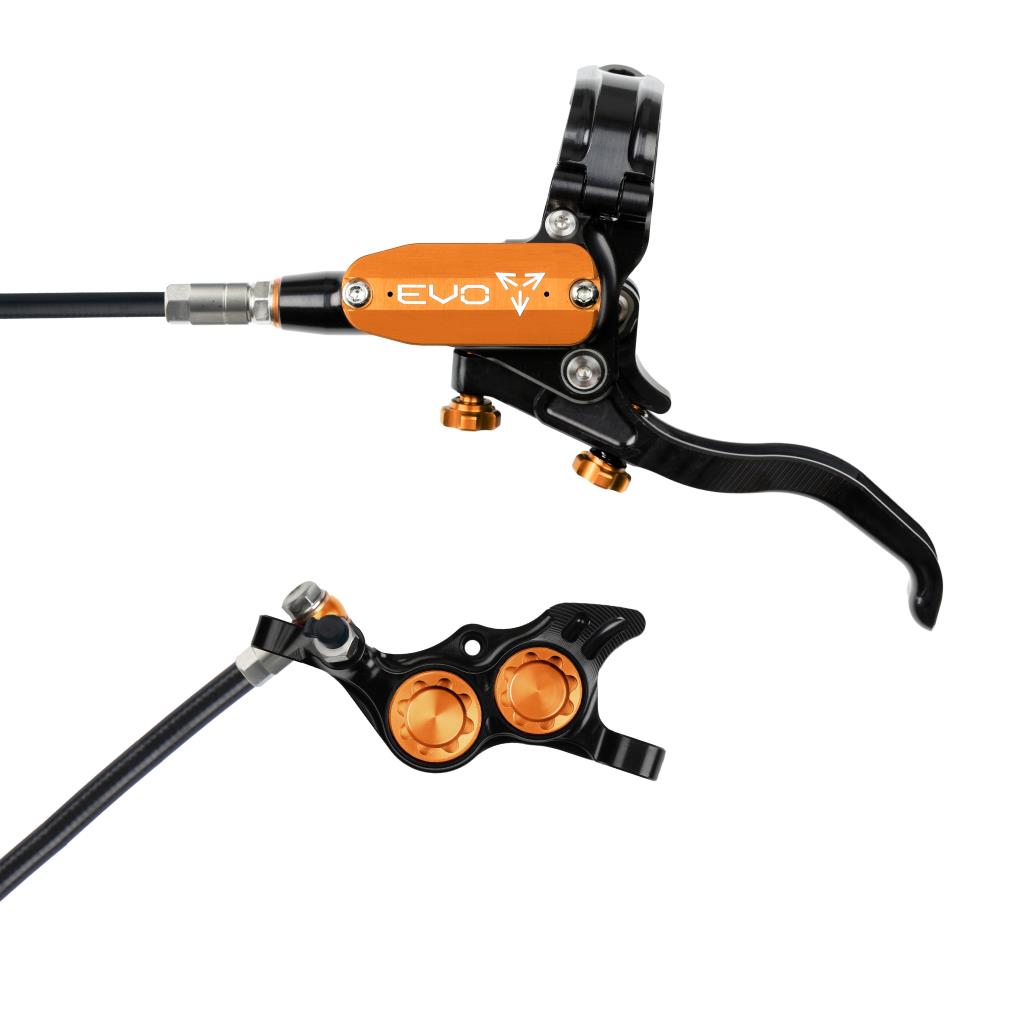 HOPE TECH 4 EVO TR4 frambroms Svart/Orange