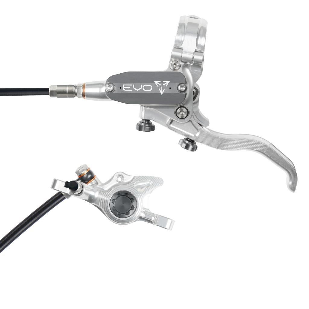 HOPE TECH 4 EVO X2 PM Silver/Smoke Front Brake