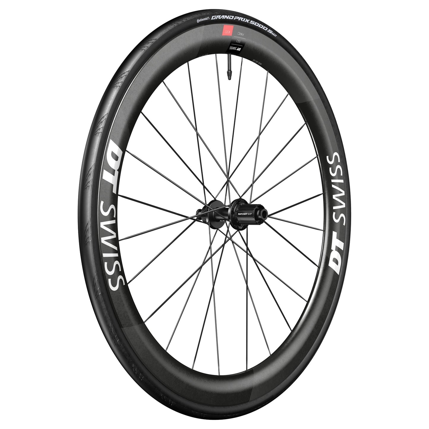 Par DT SWISS ARC 1100 DICUT WTS SPO 50 DISC Tubeless Ready-hjul (centerlås)