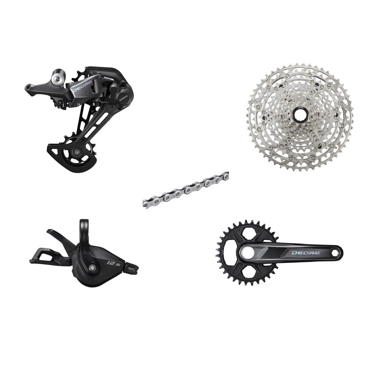 SHIMANO DEORE M6100 12V kraftaggregat
