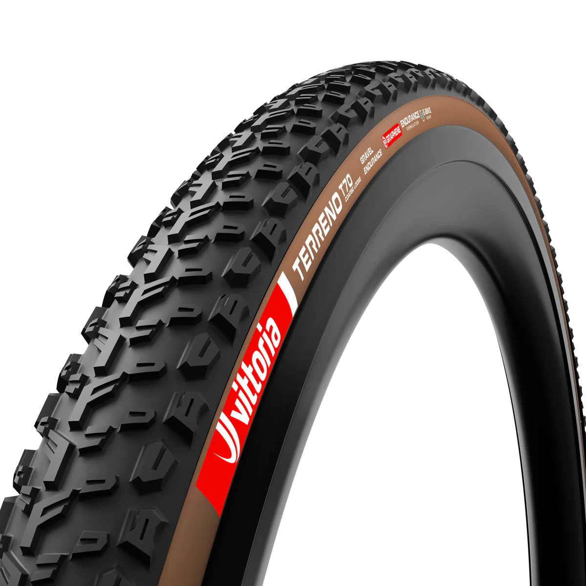 VITTORIA TERRENO T70 COARSE LOOSE 700x40c Gravel Endurance Tubeless Ready Soft Brown tire