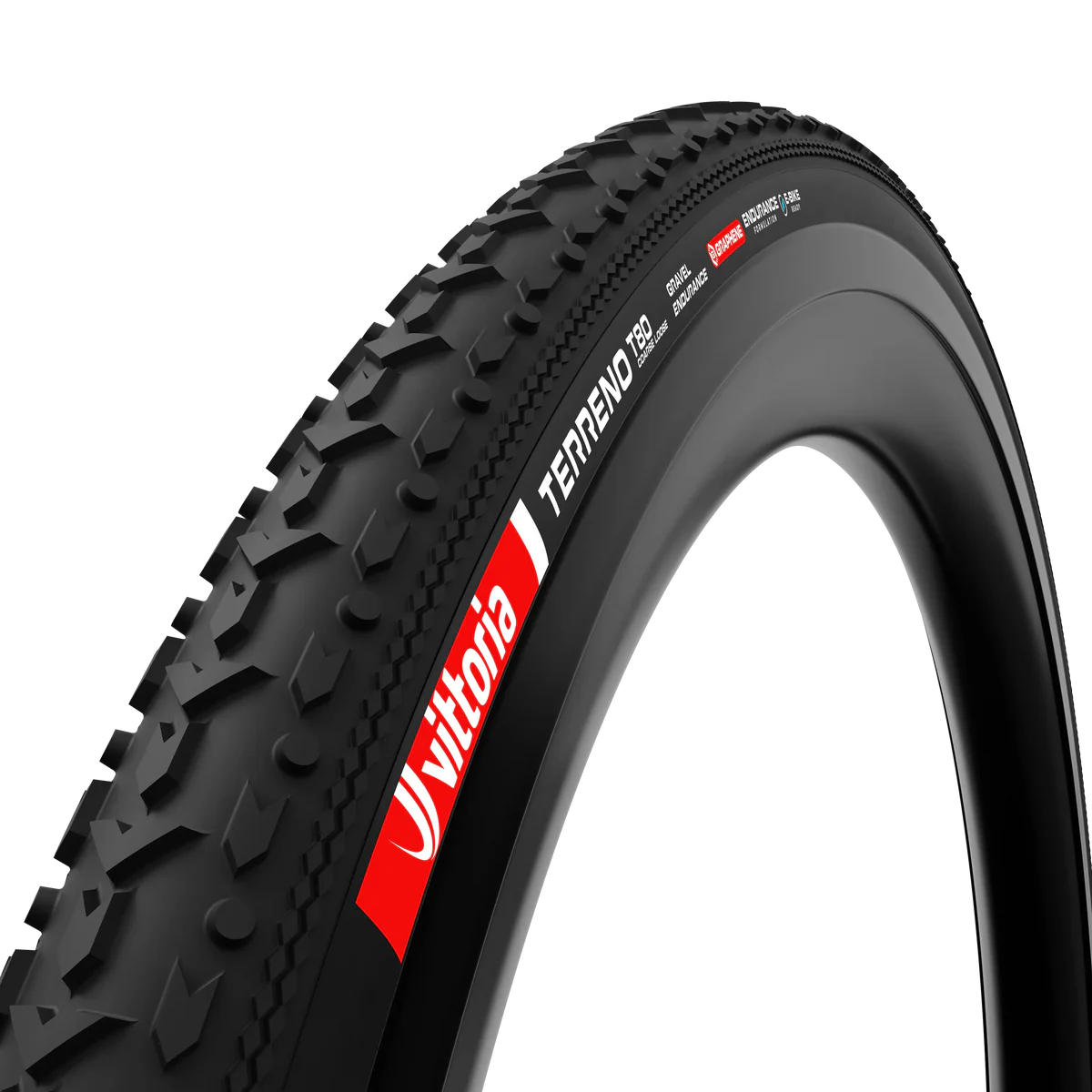 VITTORIA Terreno T80 coarse loose 700x40c Gravel Endurance G2.0 Tubeless Ready Soft Black Q2 2025 tire