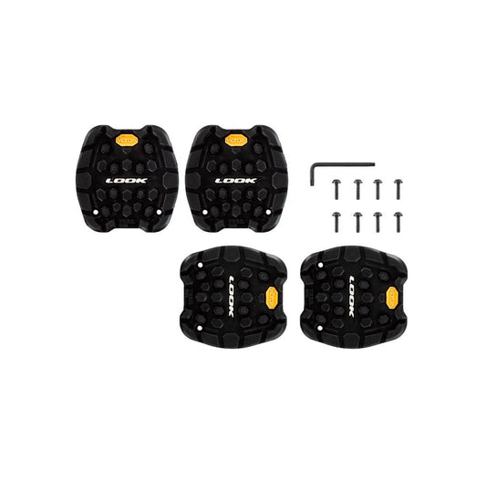 Look Trail Grip platt pedalinsats Svart (x4)