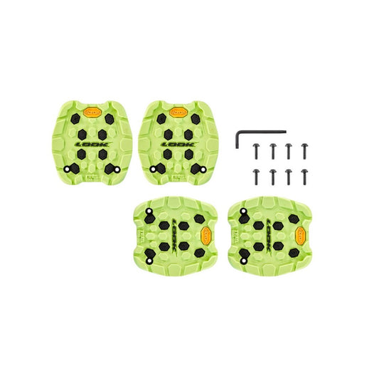 Look Trail Grip Lime platt pedalinsats (x4)