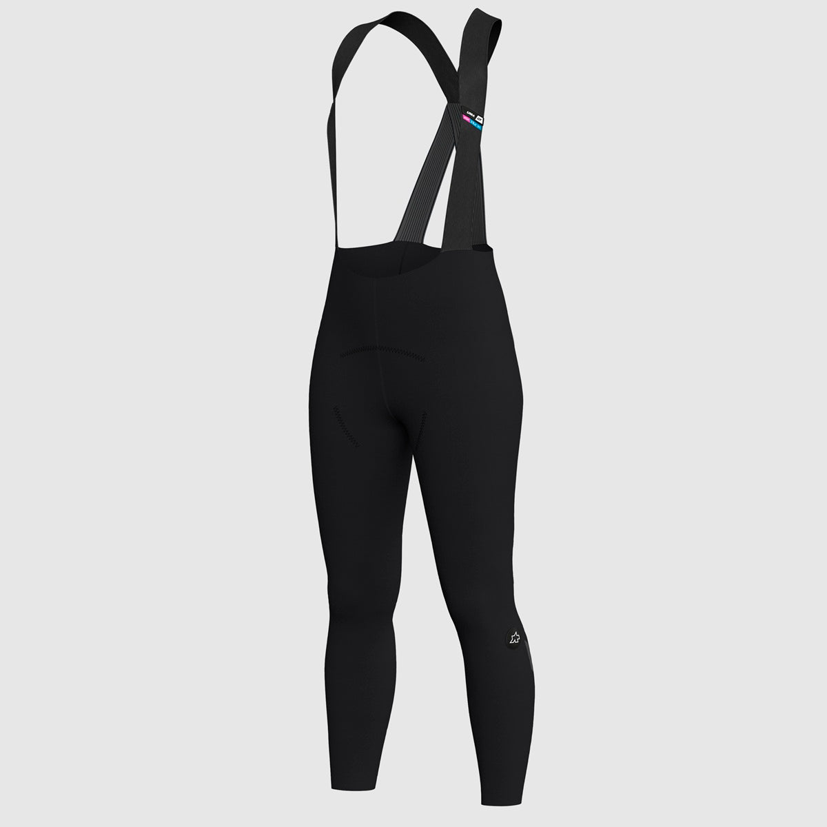 ASSOS UMA GT HASHOOGI WINTER S11 Långbyxor med bröstlappar, dam Svart