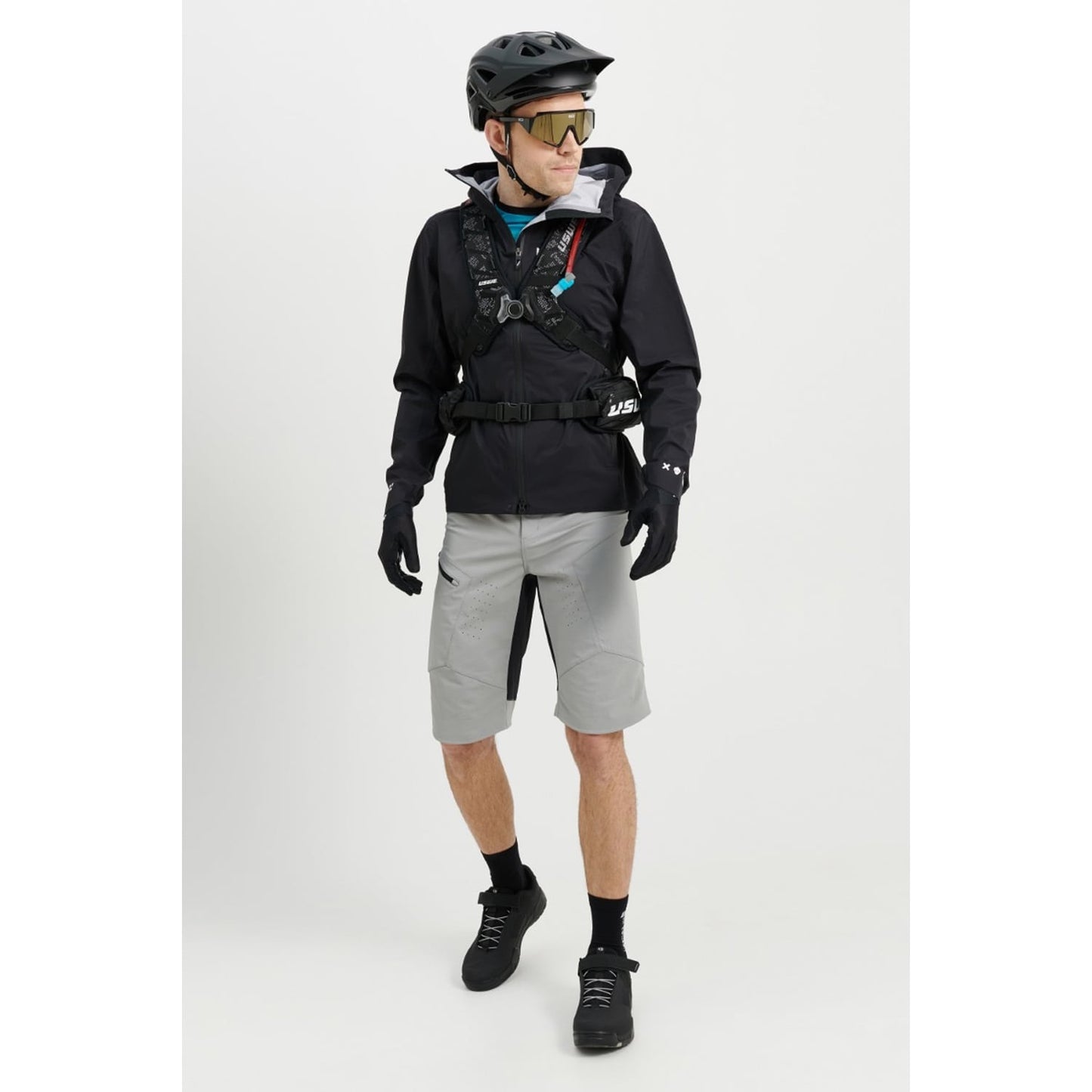 USWE WATERPROOF Jacka Svart