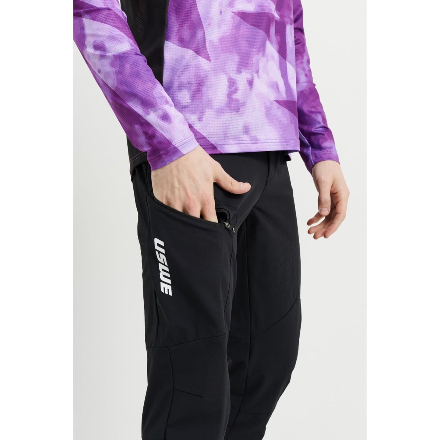 USWE LUFTIG MTB Long Sleeve Jersey Purple