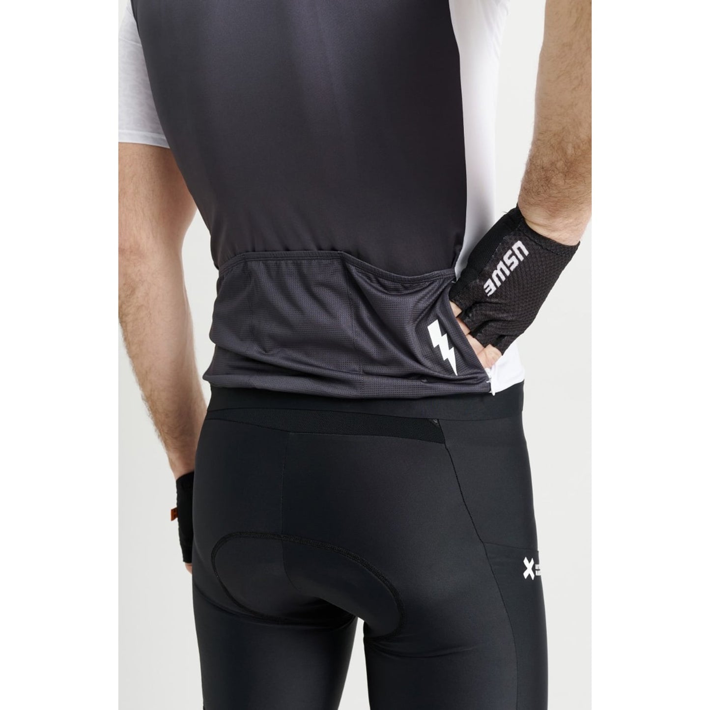 USWE GRUS GRAVEL Kortärmad tröja Vit