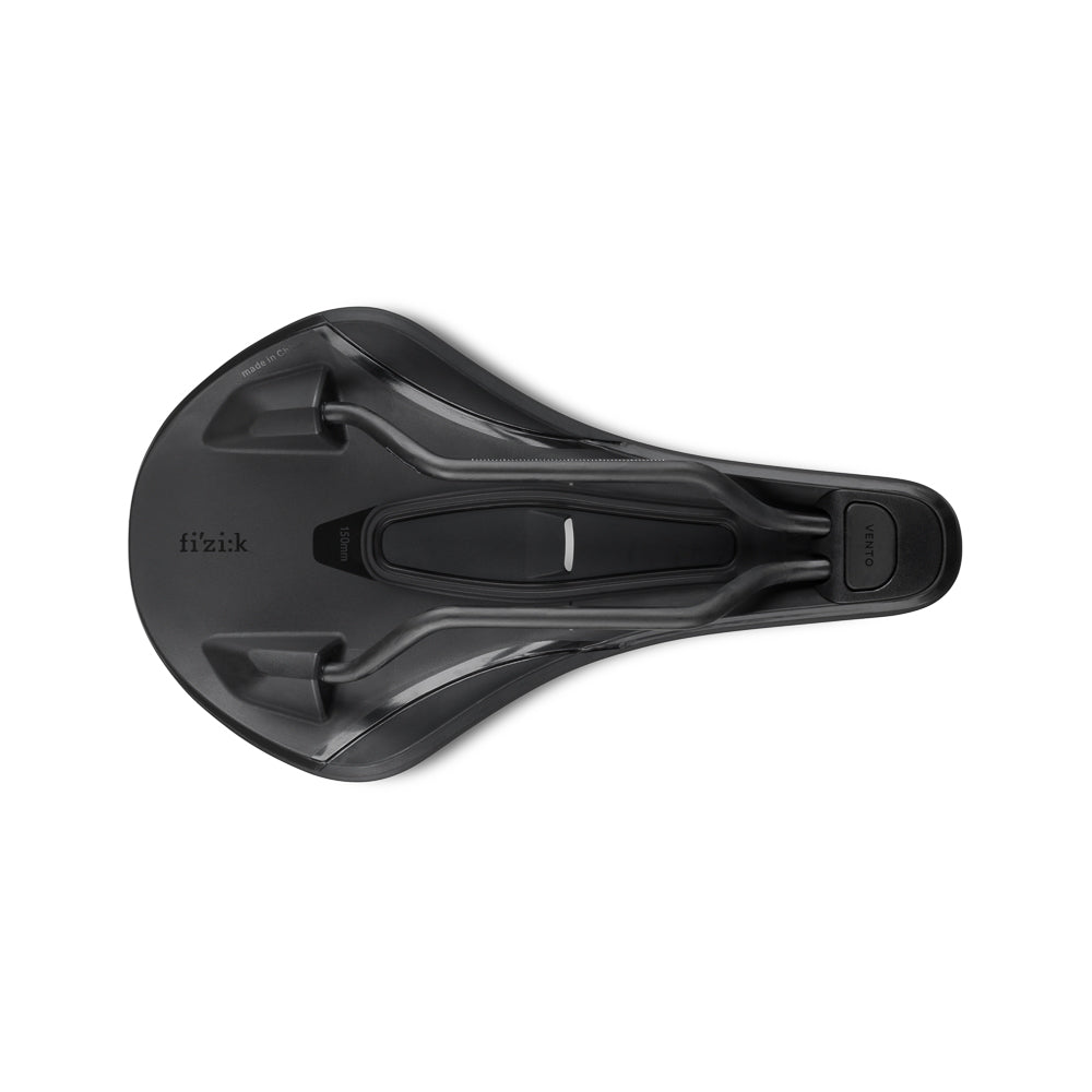 Sadel FIZIK VENTO ARGO X1 150 mm kolfiberskena Svart