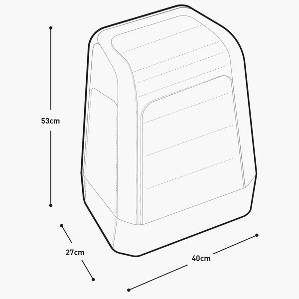 EVOC 60L Resesäck Svart