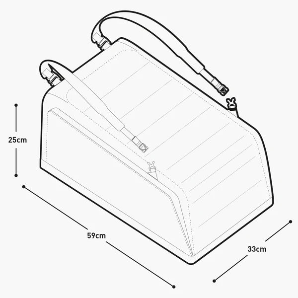 EVOC BAG 55L Resväska Svart