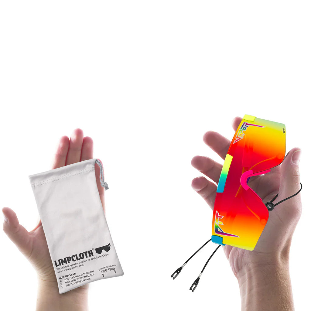 PIT VIPER THE PRIDE ORIGINAL 2.0 WIDE HDPV Regnbåge Polariserade glasögon