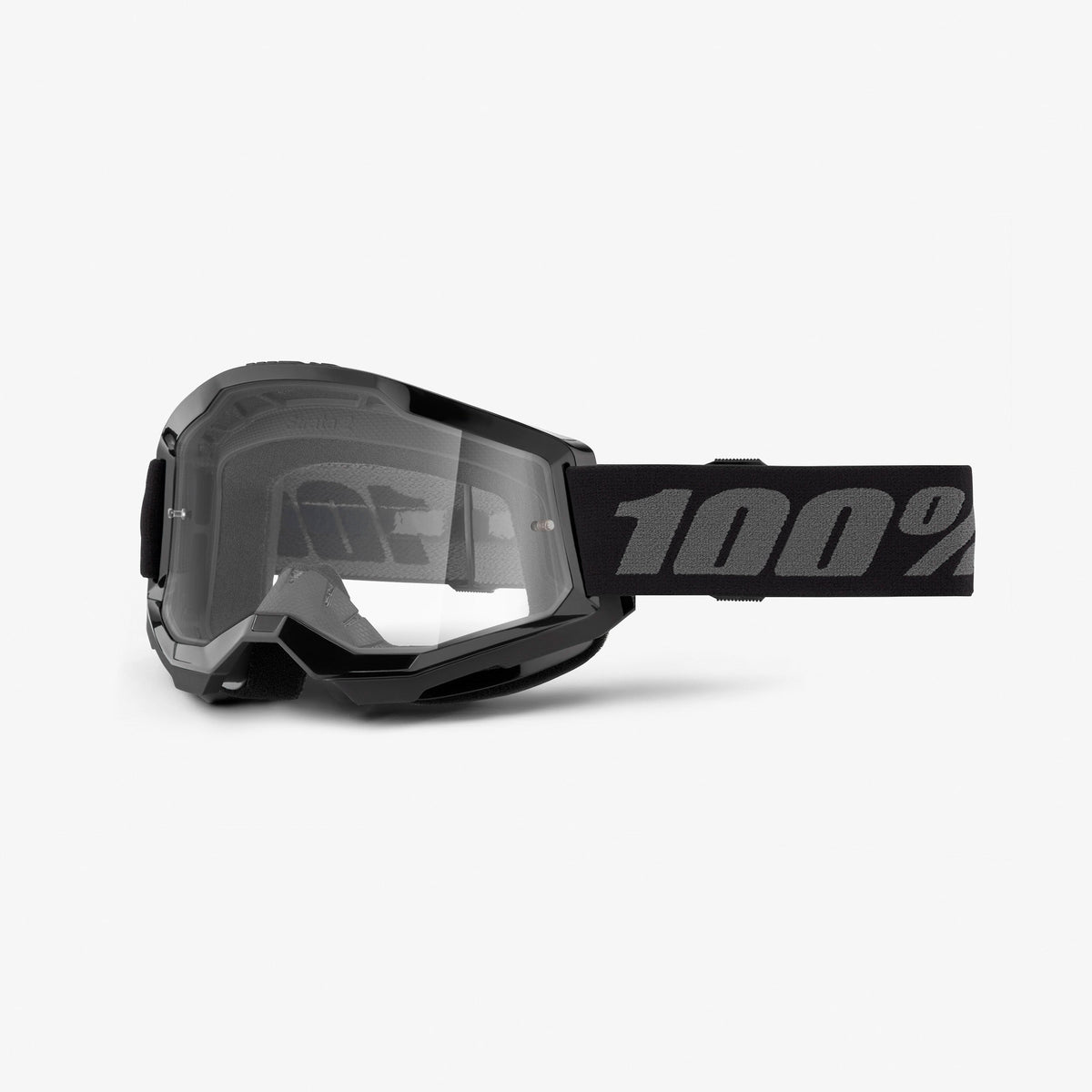 Mask 100% STRATA 2 JUNIOR Svart Klar lins