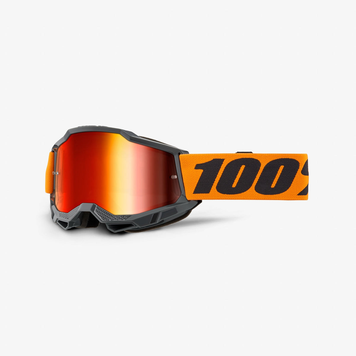 Mask 100% ACCURI 2 Orange Skärm Red Mirror