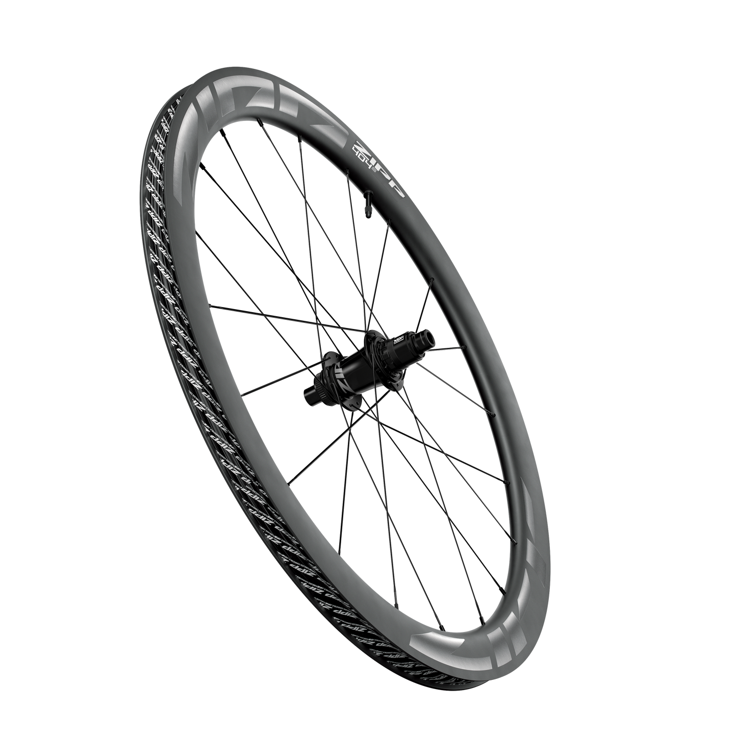 ZIPP 404 S A1 bakhjul Svart