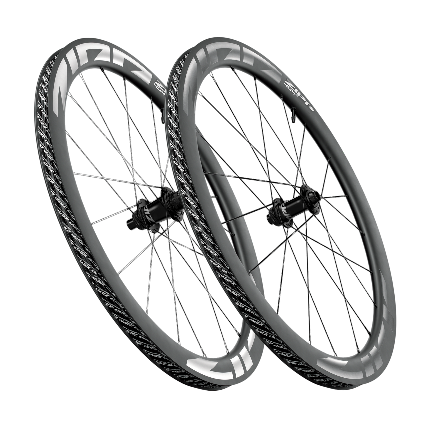 Par ZIPP 404 s A1-fälgar Svart