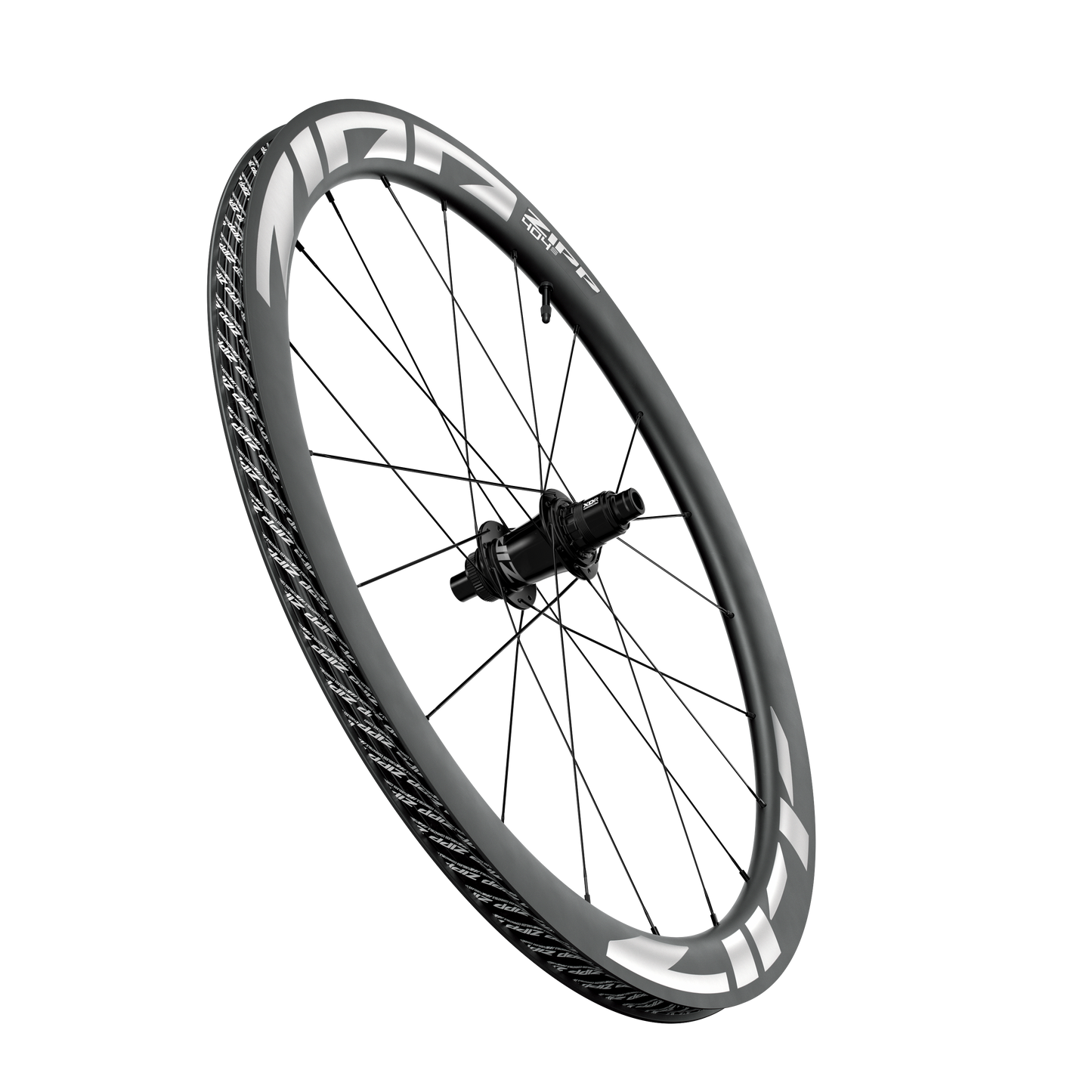 Par ZIPP 404 S A1 vita fälgar