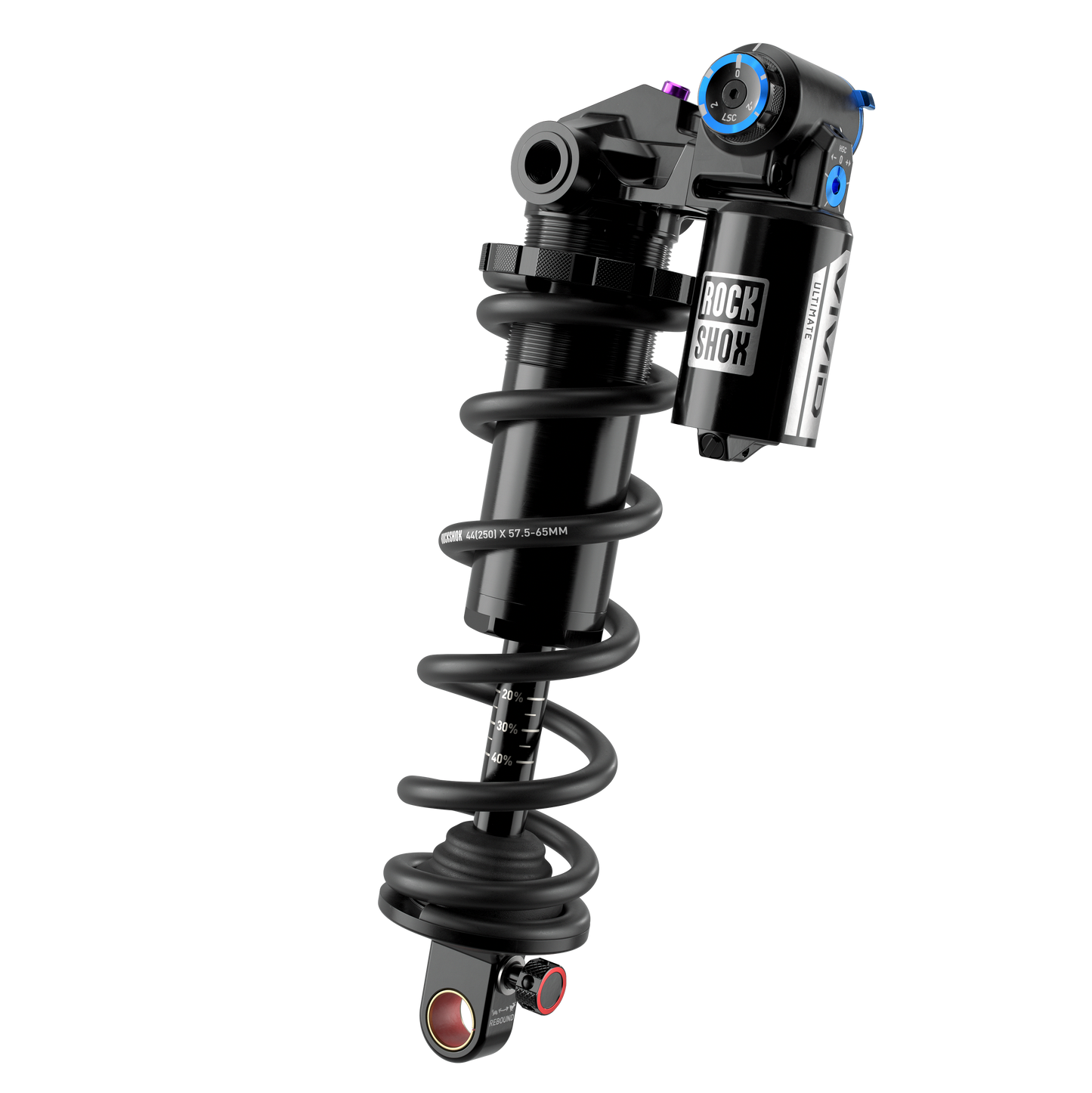 ROCKSHOX VIVID COIL ULTIMATE RC2T D1 Trunnion fjäderdämpare