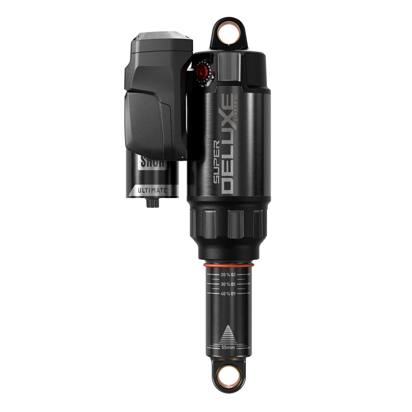 RS Super Deluxe Ultimate Flight Attendant - (230x65) LinearXLAir, TokenLoc3, Reb55/Comp37, Mid4-Lock6, HydB/O Std Std (Batteri, USB-C-laddare)-D1Trek Slash 2023+Gen6