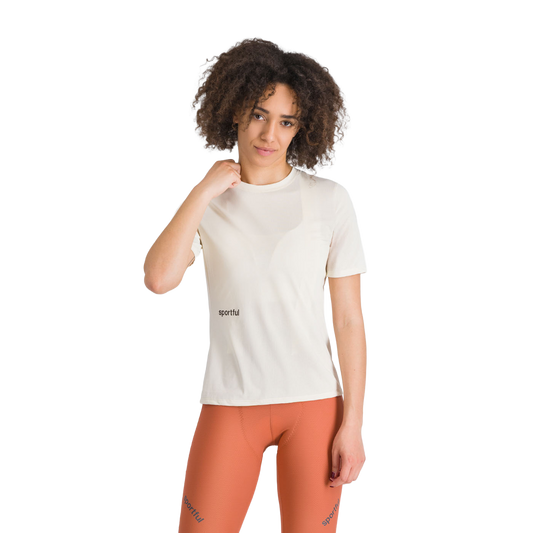 SPORTFUL SUPERGIARA TEE Women's Short Sleeve Jersey Cream