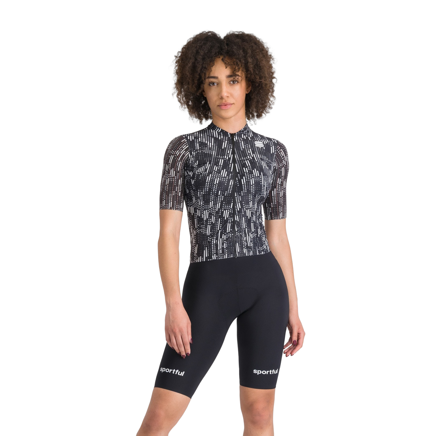 Women's SPORTFUL G-SUIT Short Sleeve Black/White
