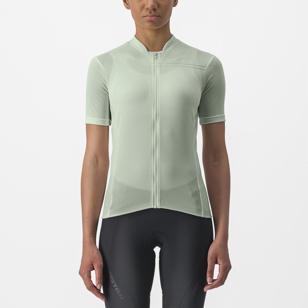 Women's CASTELLI ANIMA 4 Short Sleeve Jersey Green