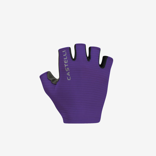 CASTELLI ESPRESSO Women's Short Gloves Purple