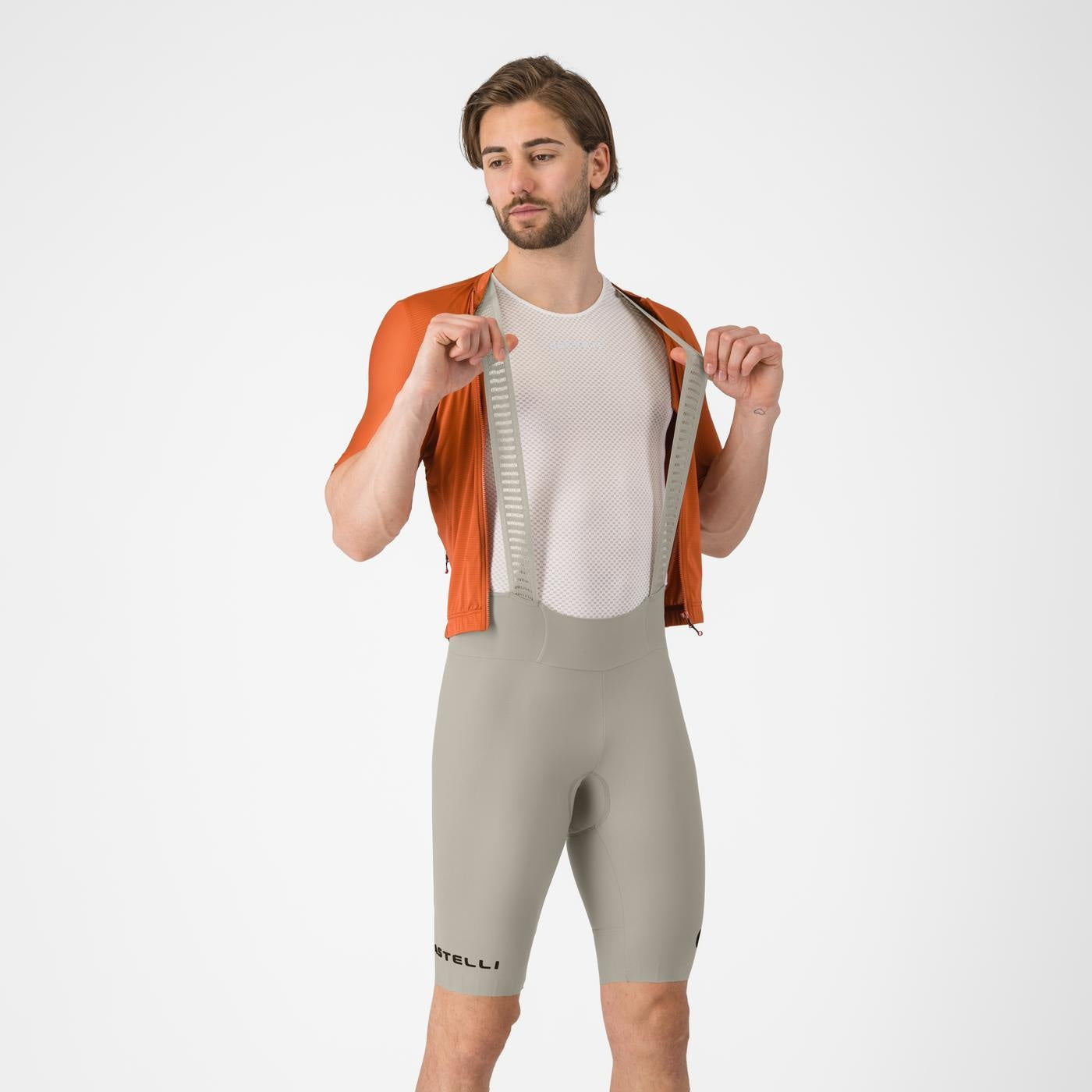 CASTELLI ESPRESSO 2 Silver Moon Bib Short