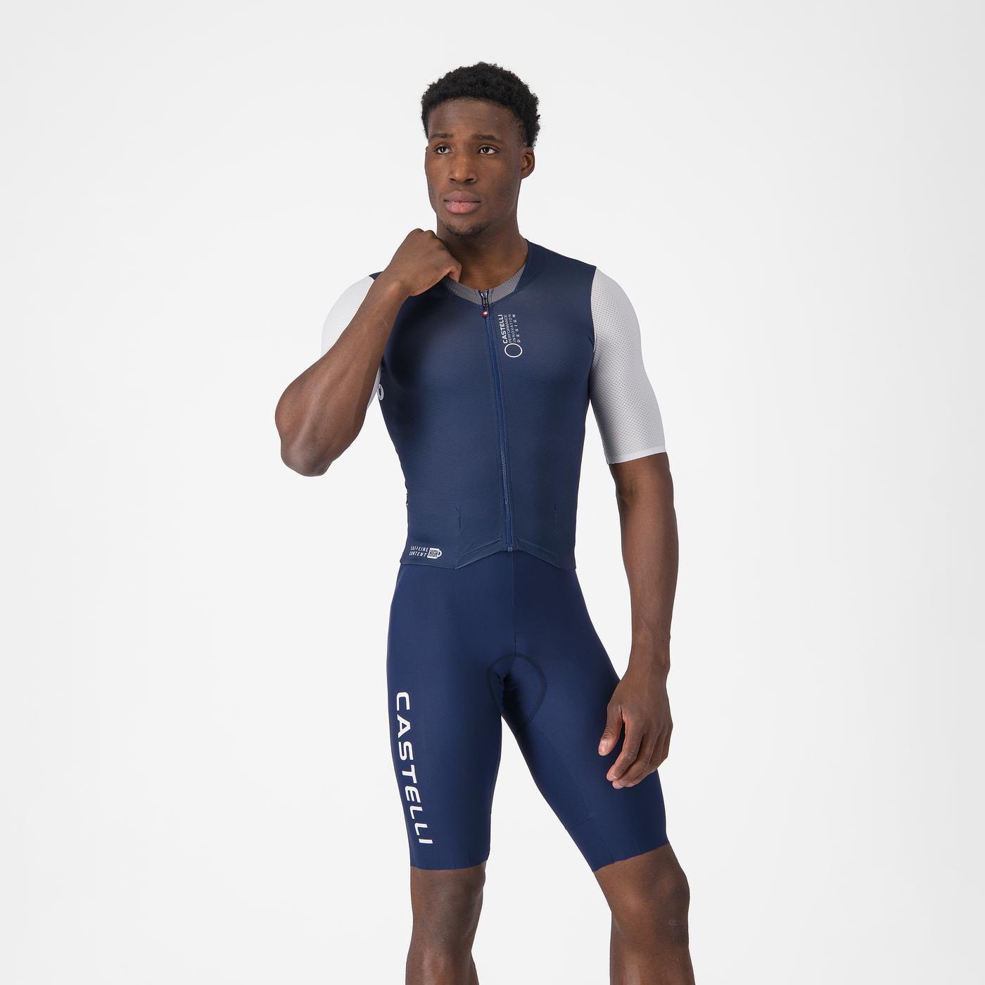 CASTELLI SATURDAY MORNING Jumpsuit Blå/Vit