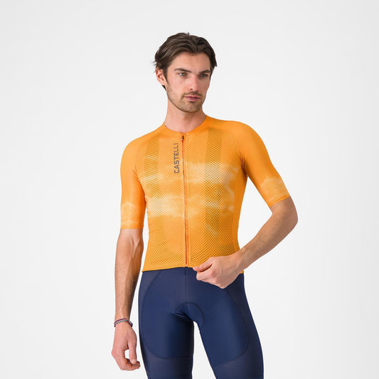 CASTELLI CLIMBER'S A/C Kortärmad Jersey Orange
