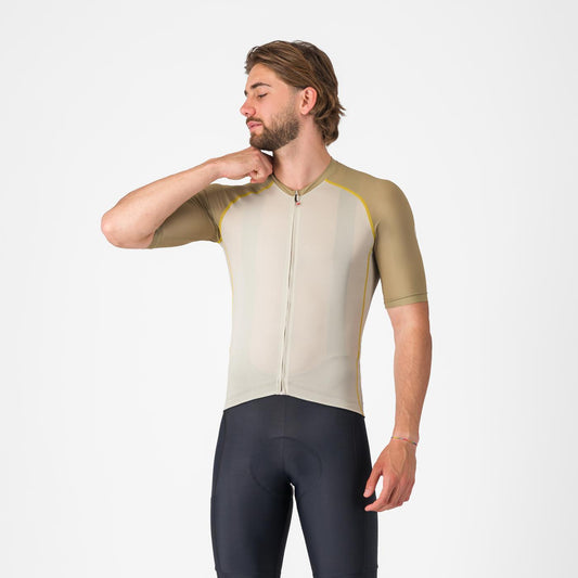CASTELLI UNLIMITED ENDURANCE 3 JERSEY Beige/Khaki jersey
