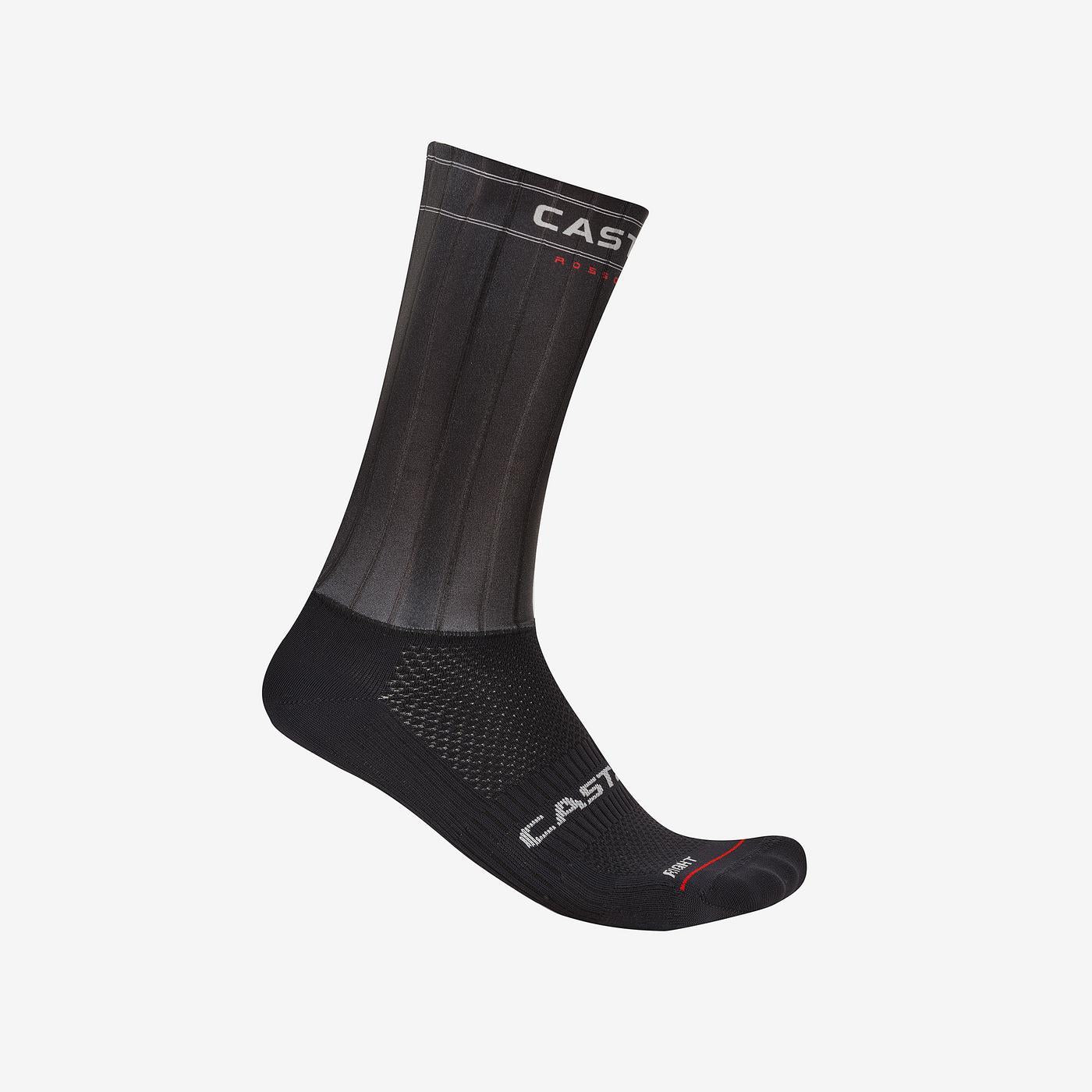 CASTELLI FAST FEET 4 Strumpor Svart