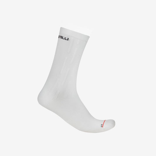 CASTELLI AERO RACE PRO 20 Strumpor Vit