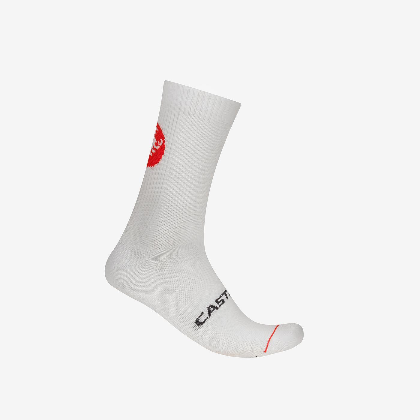 CASTELLI ENTRATA 18 Strumpor Vit