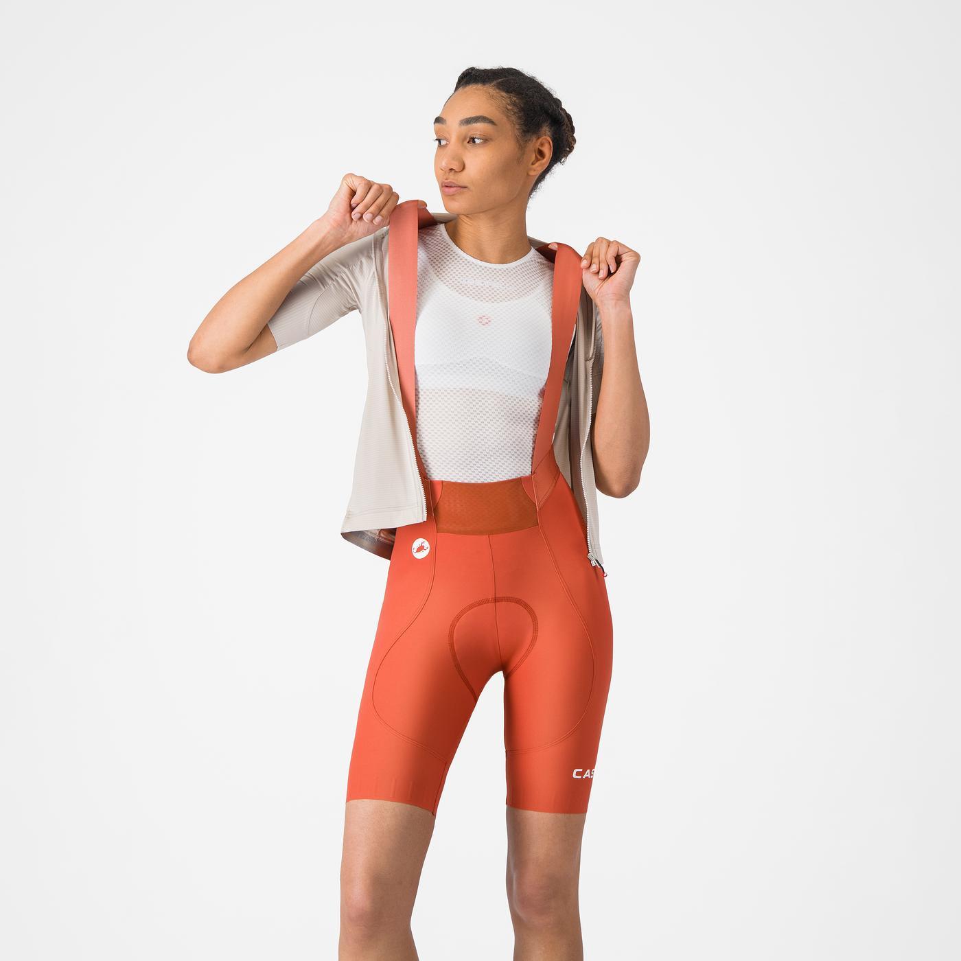 CASTELLI ESPRESSO 2 W DT Paprika Bib Tight