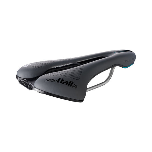 Sadel SELLE ITALIA FLITE BOOST GRAVEL SUPERFLOW S Rails Ti316 Svart/Grå