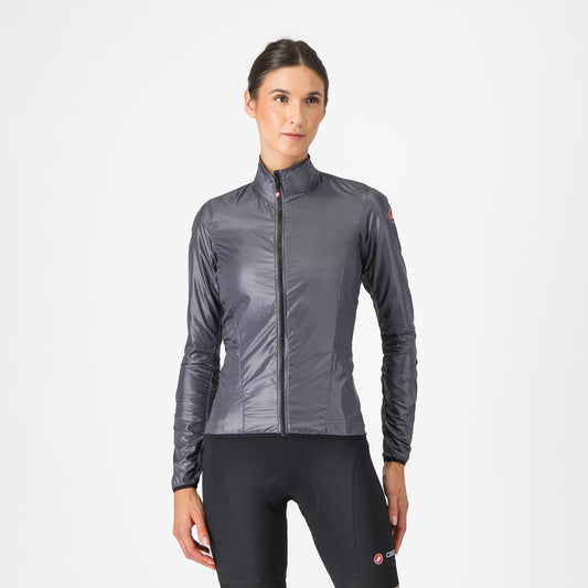 CASTELLI ARIA SHELL Jacka Dam Mörkgrå