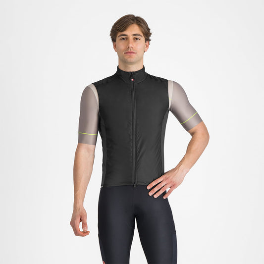 CASTELLI FLY DIRECT Ärmlös jacka Svart