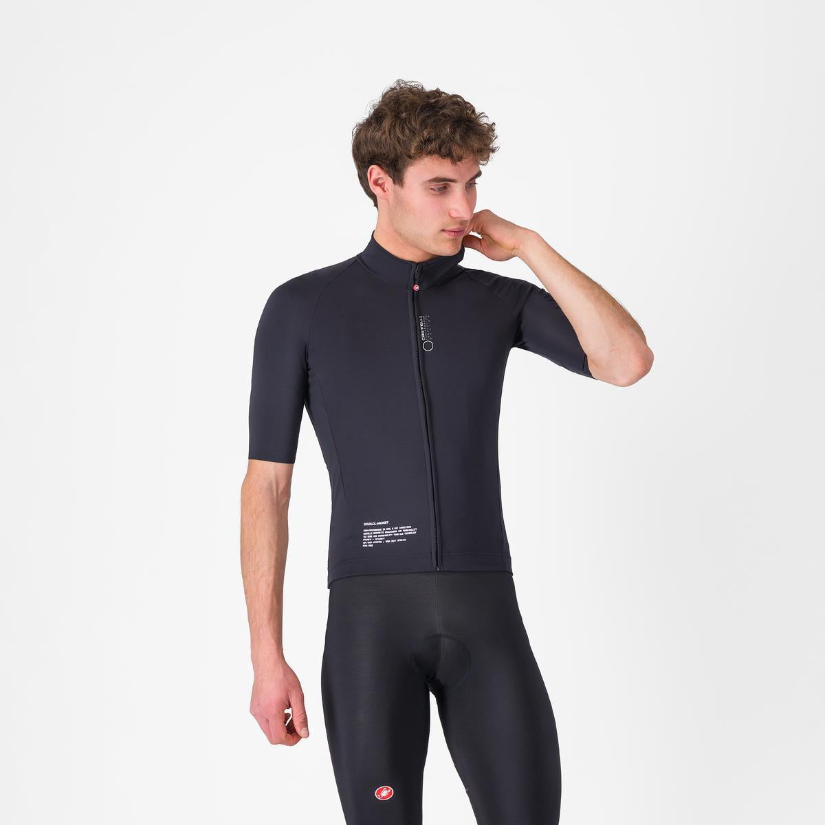 CASTELLI DO.DI.CI. Jacket Short Sleeve Black