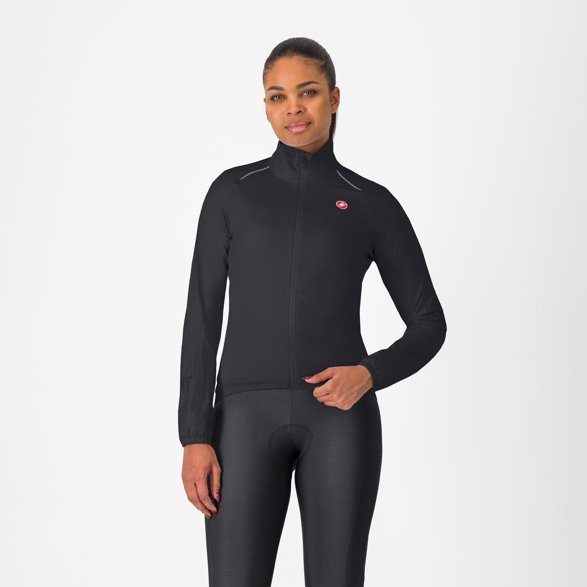 CASTELLI EMERGENCY 3 RAIN Jacket Dam Svart