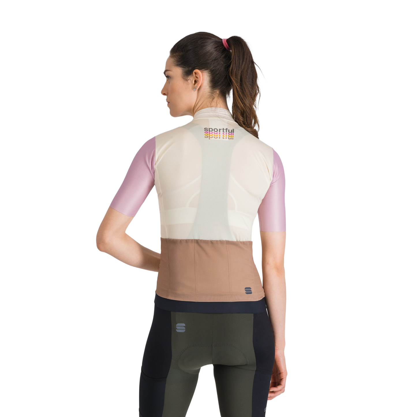 SPORTFUL SUPERGIARA 2 LOGO Kortärmad Jersey Cream för damer